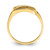 14K Swirl Ring K4596