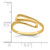 14K Swirl Ring K4596
