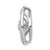 14K White Gold Vibrant Lab Grown Diamond VS/SI FGH Oval Slide Pendan PM5175-025-WLG