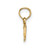 14K Mini Flying Fish Charm K7860