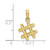 10K 3-D Hashtag Charm 10K7355