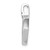 14k White Gold 1/6ct. Black Diamond Dangle Pendant PM4796-BK-016-WA