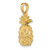 14K 3-D Pineapple Charm K7182