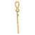 14k Medium Diamond-cut Number 85 Charm MN85