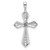 14k White Gold Cross Pendant Mounting PM5021-001-W