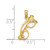 14K 3-D Moveable Glasses Charm K7248