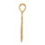 14K BAHAMAS Pineapple Charm K8654