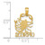 14K SCORPIO Zodiac Charm K8953