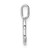 14K White Gold Diamond Letter C Initial Pendant PM8367C-005-WA