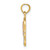 14K Two-tone w/White Rhodium Holy Bible w/Cross Charm K8998