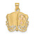 14K Two-tone w/White Rhodium Holy Bible w/Cross Charm K8998