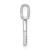 14K White Gold Diamond Lower Case Letter E Initial Pendant PM8368E-009-WA