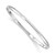 Sterling Silver RH-plated Polished 3mm Slip On Children's Bangle Bracelet QB849