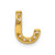14K  Diamond Letter J Initial Charm PM5221J-010-YA