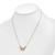 14K Lab Grown Diamond VS/SI FGH Small Butterfly Necklace PM7974-026-YLG