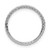 14k White Gold 1/4ct. Diamond Circle Chain Slide PM4712-025-WA