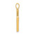14K Diamond Letter H Initial Pendant PM5222H-010-YA