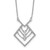 14k White Gold Diamond 18in Necklace PM8560-025-WA