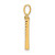 14K Diamond Letter T Initial Pendant PM5222T-007-YA