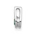 14k White Gold 1/4ct. Blue Diamond Chain Slide PM4725-BD-025-WA