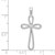 14k White Gold AA Diamond Cross Pendant PM5015-005-WA