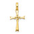 14k 1/15ct. Diamond Cross Pendant PM5031-008-YA