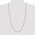 14K 30 inch 3mm Concave Open Figaro with Lobster Clasp Chain LFG080-30