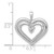 14k White Gold AA Diamond Double Heart Pendant PM4842-013-WA