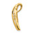 14k 1/2ct. Diamond Fancy Curves Chain Slide PM4248-038-YA