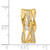 14k 1/2ct. Diamond Fancy Curves Chain Slide PM4248-038-YA