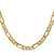 14K 20 inch 6mm Concave Open Figaro with Lobster Clasp Chain LFG160-20