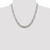Sterling Silver 7.5mm Byzantine Chain QBZ180-20