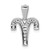 14k White Gold Diamond Aries Zodiac Pendant PM4102-012-WA