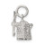 Sterling Silver Windmill Charm QC1007