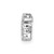14K  White Gold Diamond Letter G Initial Charm PM5221G-016-WA