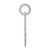 Sterling Silver Rhodium-plated My Confirmation Disc Charm QC2383