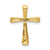 10K Diamond Cross Slide Pendant PM5013-005-1YA