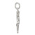 Sterling Silver Lizard Charm QC1792