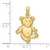 10k Reversible Teddy Bear Charm 10K6590