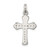 Sterling Silver Crucifix Charm QC4371
