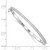 Diamond Fascination Diamond Mystique Sterling Silver Platinum-plated Diamond Baby Bangle QB1286