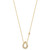 14K Lab Grown Diamond VS/SI FGH Teardrop Necklace PM9143-075-YLG-18