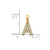 14K  Diamond Letter A Initial with Bail Pendant PM9797A-006-YA