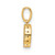 14K  Diamond Letter O Initial with Bail Pendant PM9797O-007-YA