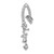 14K White Gold Lab Grown Diamond VS/SI FGH & Created Emerald Pendant PM5288-EM-020-WLG