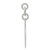 Sterling Silver Polished Confirmation Dove Charm QC7390