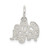 Sterling Silver Little Angel Charm QC4594