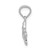 14k White Gold .01ct. Diamond Butterfly Pendant PM5214-001-WA