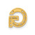 10K  Diamond Letter G Initial Charm PM5221G-016-1YA