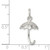 Sterling Silver Umbrella Charm QC1000